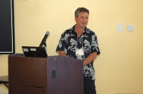 Dr. Cristofre Martin, St. George's University, gives his Opening Remarks at the workshop.