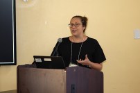 Dr. Patricia Rose giving her Opening Remarks at the workshop.